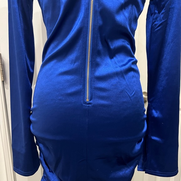 Fashion Nova Treat Yourself Mini Dress Royal - Picture 5 of 8
